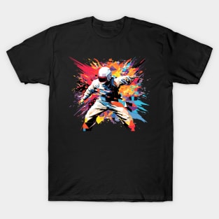 Archer Bowman Portrait Fighter Mistery Shadow Abstract T-Shirt